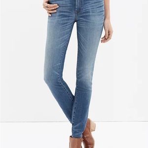 Madewell 9” High Riser Skinny Skinny